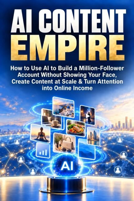 AI CONTENT EMPIRE: How to Use AI to Build a Million-Follower Account Without Showing Your Face, Create Content at Scale & Turn Attention into Online Income